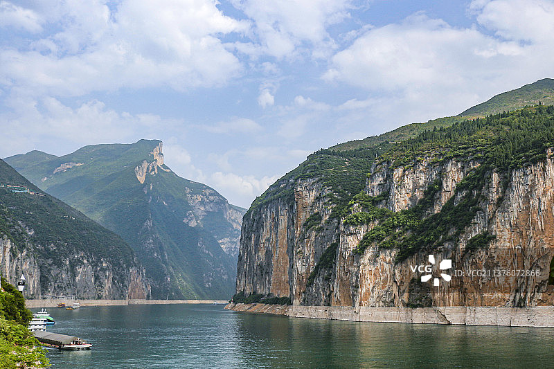 奉节夔门图片素材