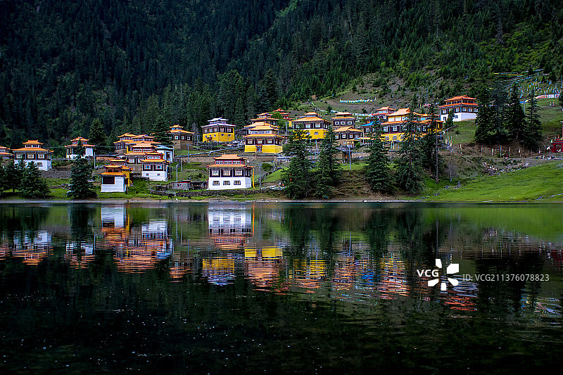 措卡湖图片素材