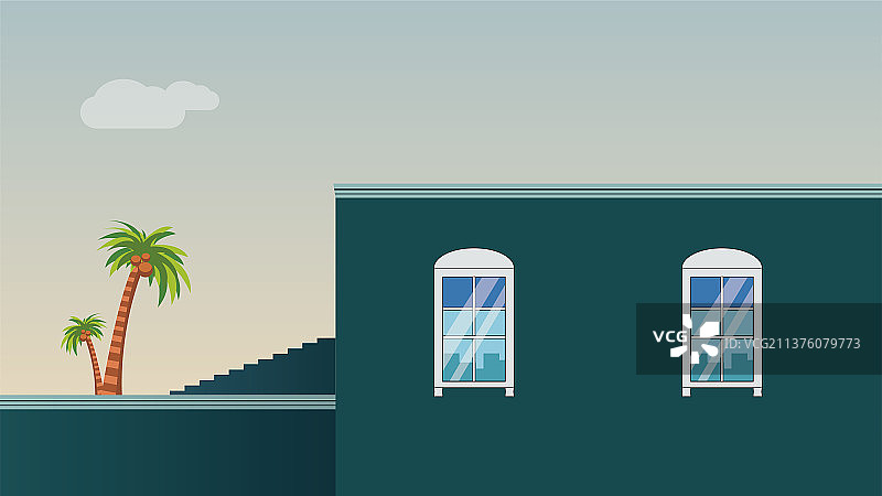 简约桌面背景插画图片素材