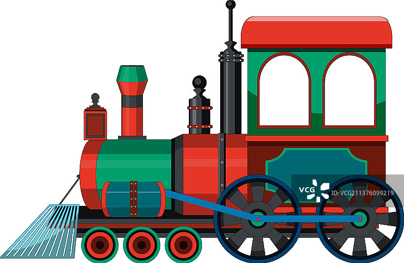 复古蒸汽火车图片素材
