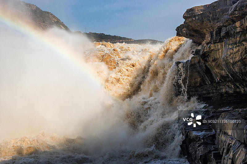 壶口瀑布图片素材