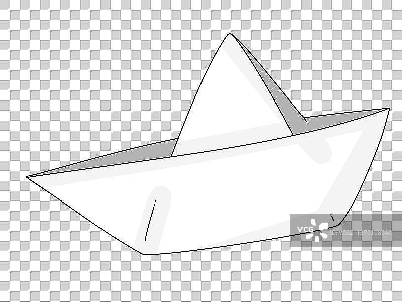 简笔卡通漫画设计元素划船图片素材