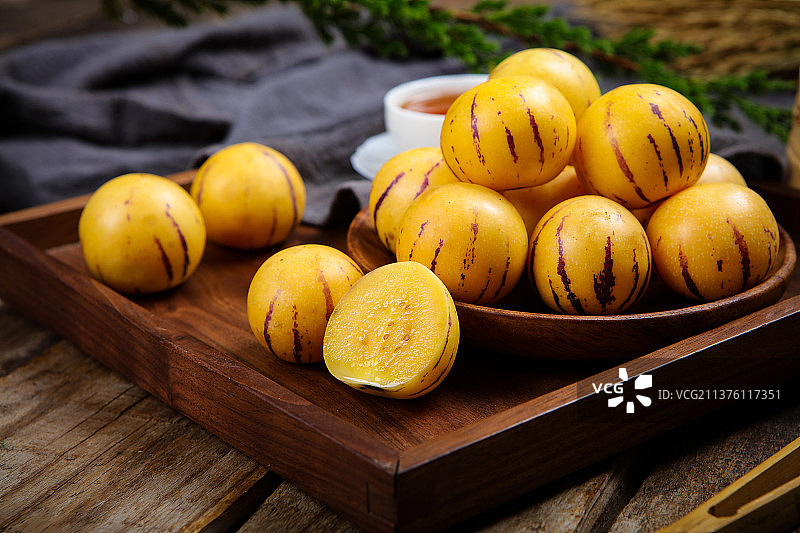 少量人参果图片素材