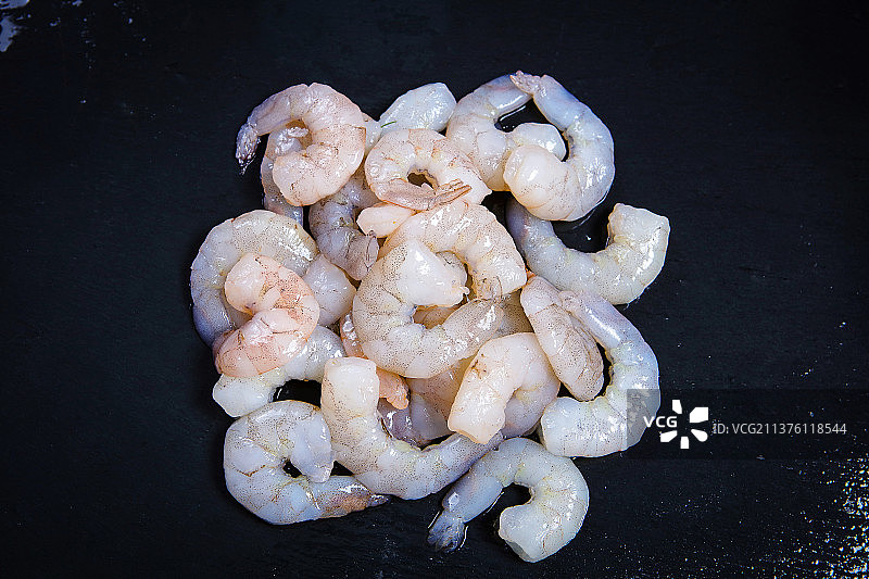 少量青虾仁图片素材
