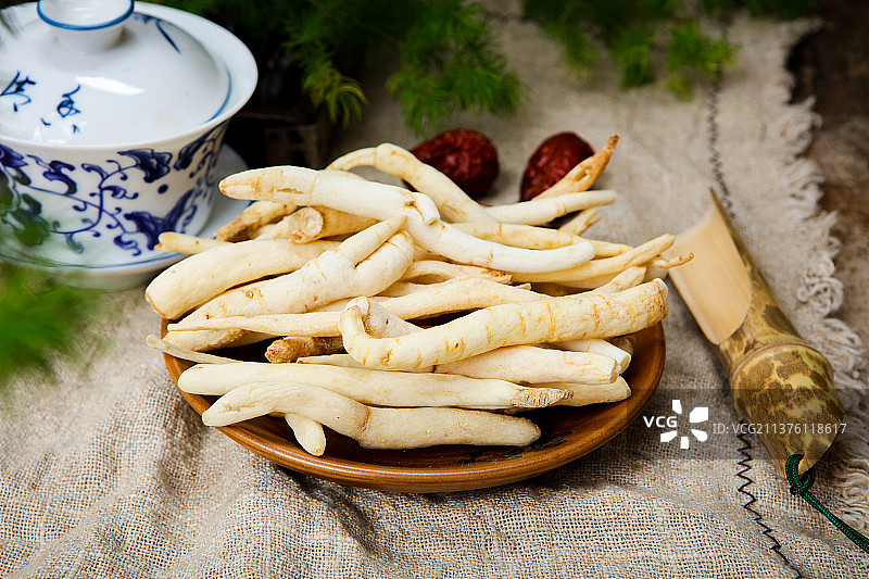 少量沙参图片素材