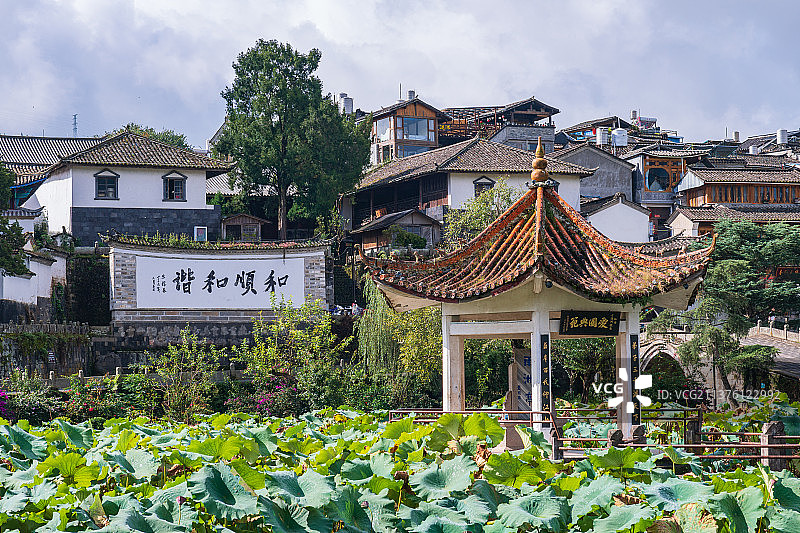 云南腾冲和顺古镇图片素材