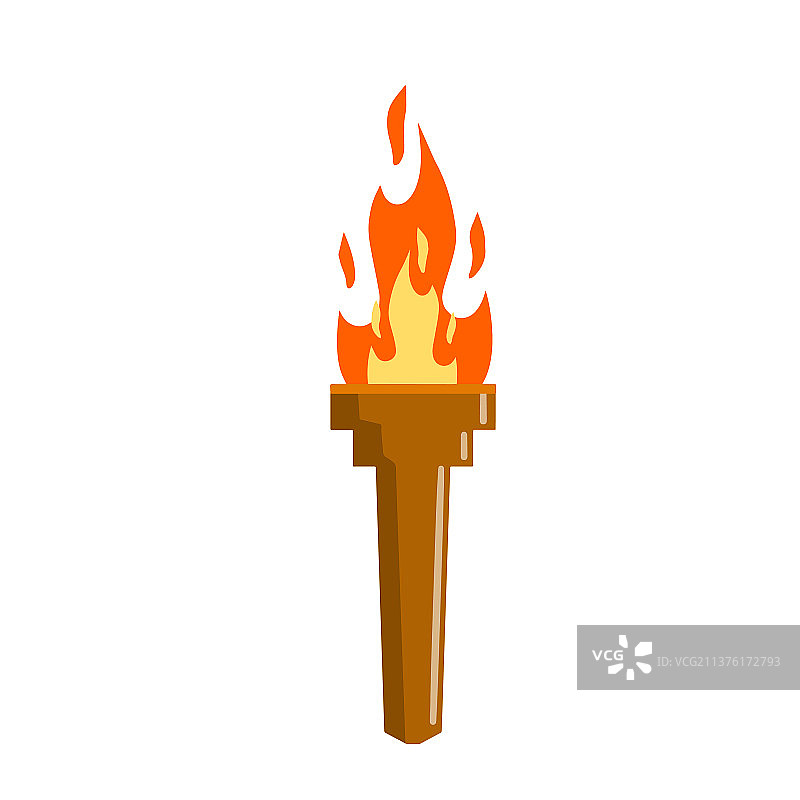 带火焰的奥运火炬图片素材