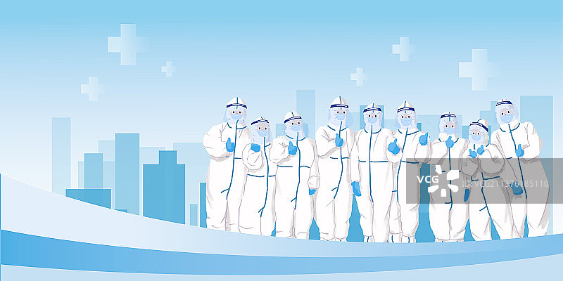 众志成城抗疫3图片素材