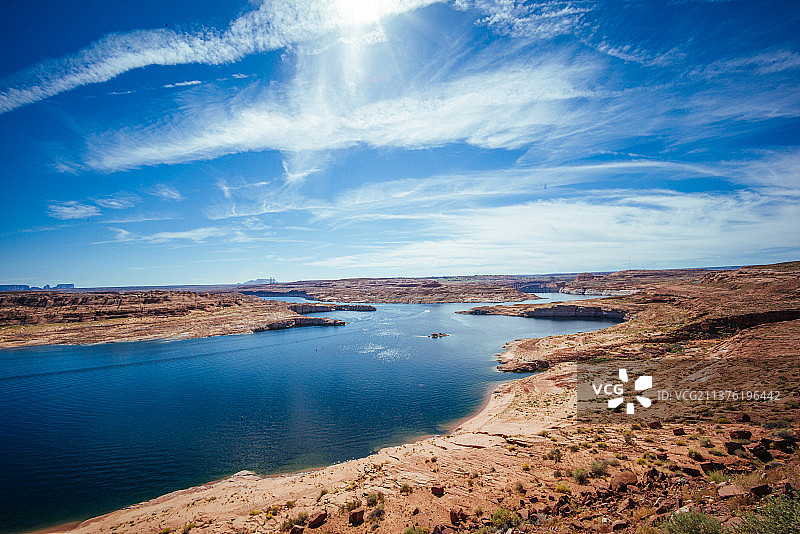 鲍威尔湖图片素材