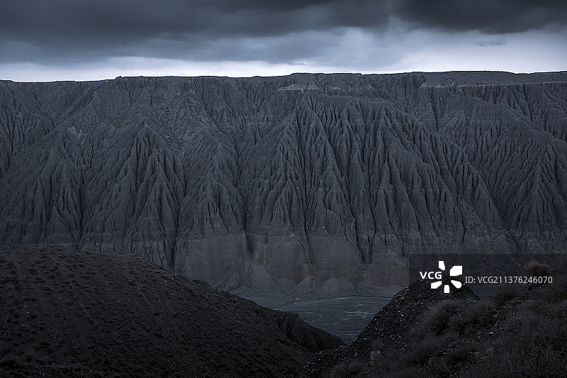 独山子大峡谷图片素材