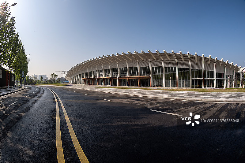 重庆渝北礼嘉智慧公园美景图片素材