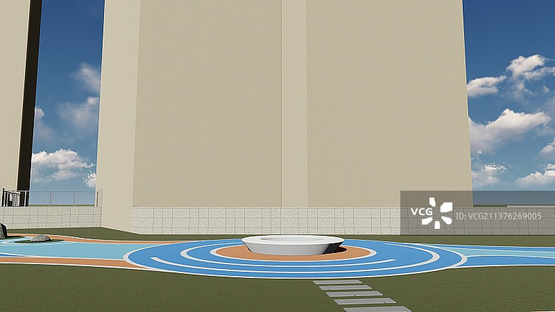 公园效果图图片素材