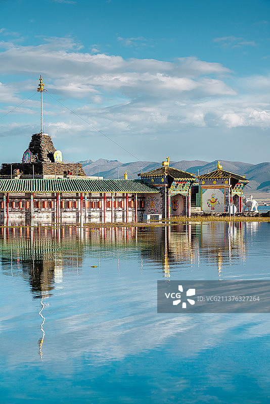 青海湖二郎剑景区图片素材