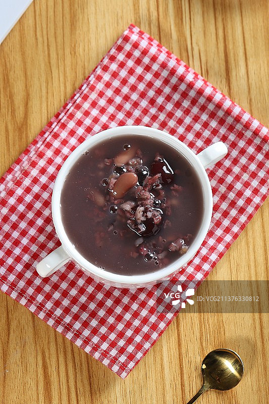 八宝粥俯拍图片场景图图片素材