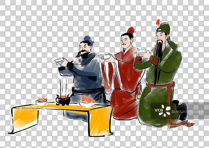 成语故事古代历史人物三国演义图片素材