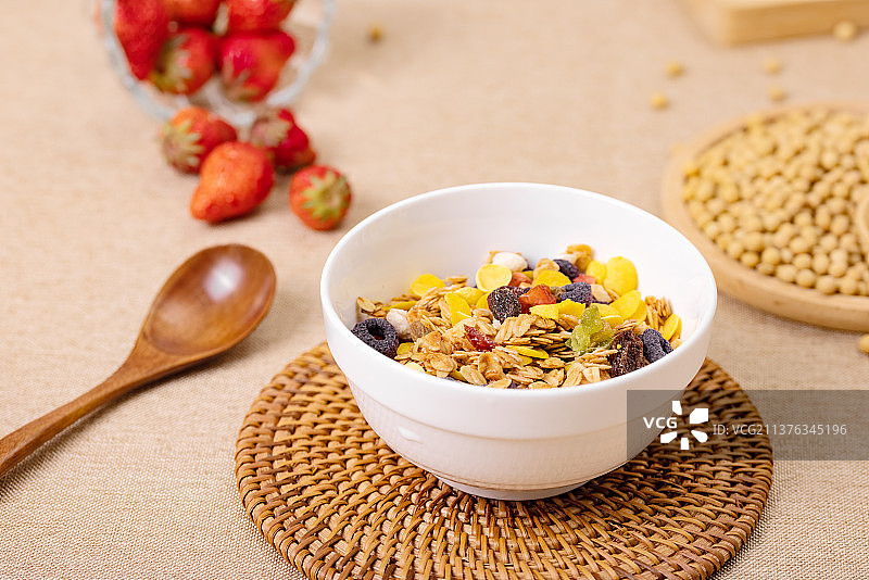 早餐燕麦片图片素材
