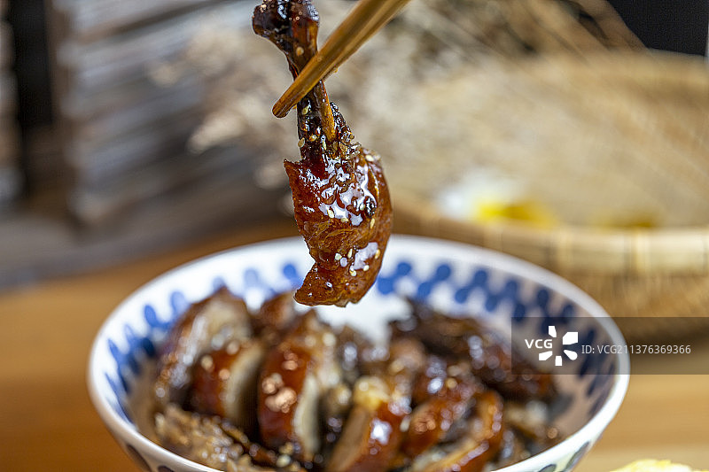 四川乐山美食甜皮鸭图片素材