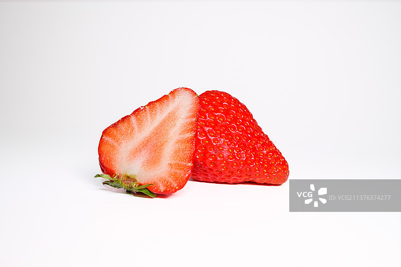 草莓橙子水果图片素材