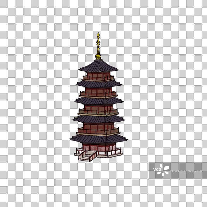 古风建筑素材图片素材