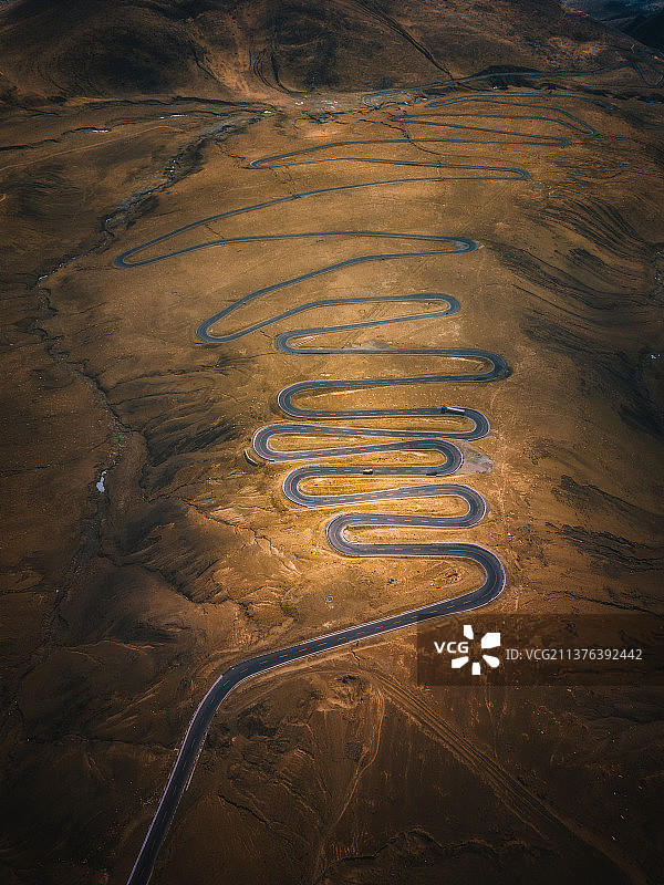 面条公路图片素材