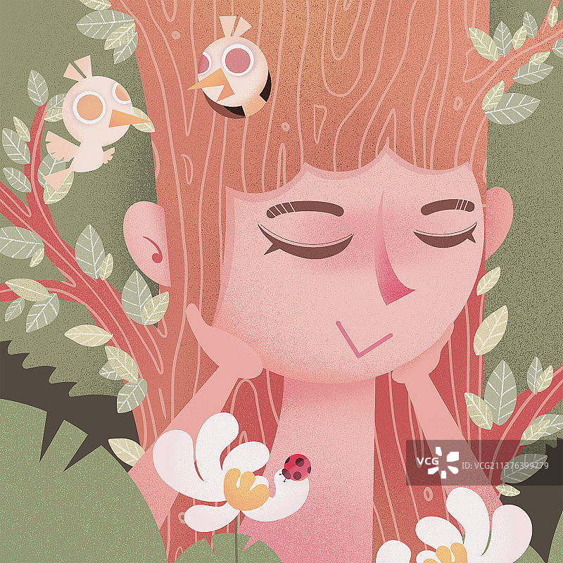 苧芽春色图片素材