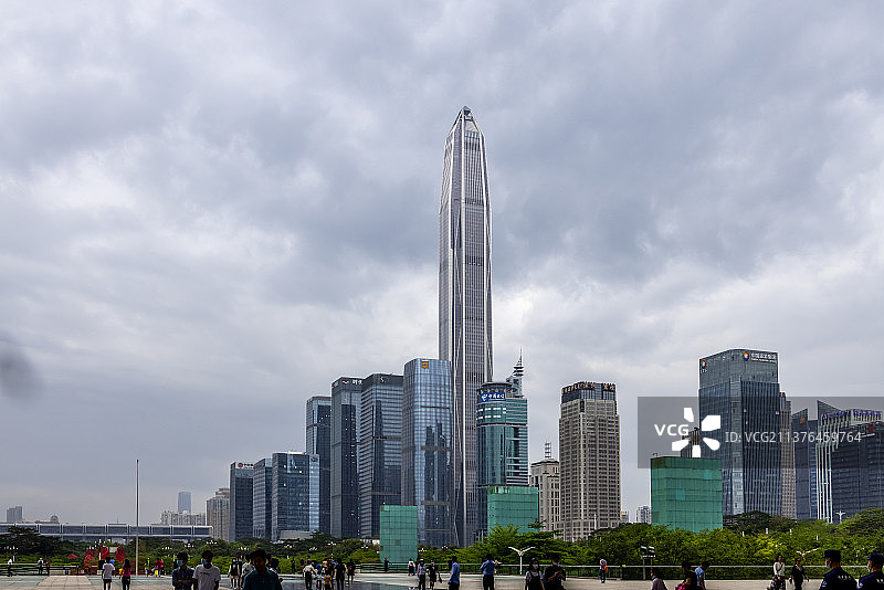 深圳市民中心图片素材