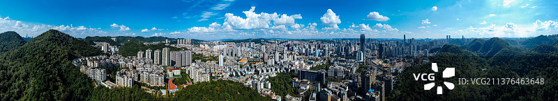 贵阳 云岩区 人民大道 八鸽岩 贵旅大厦 国际会议中心 图书馆图片素材