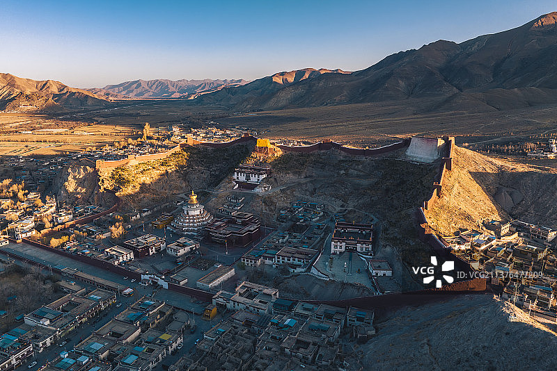 江孜白居寺图片素材