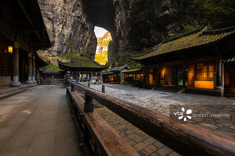 武隆天坑图片素材