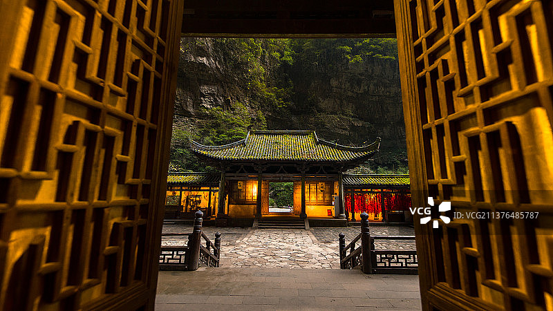 武隆天坑图片素材