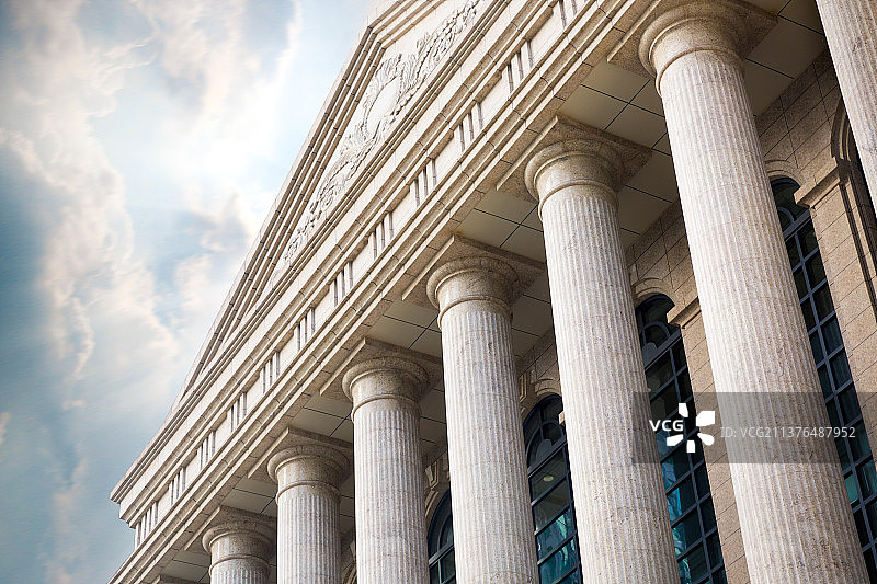 宏伟的欧式建筑图片素材