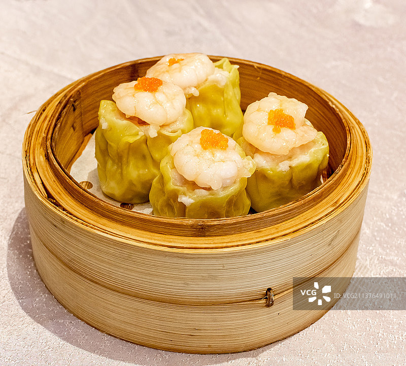 广式早茶茶点干蒸图片素材