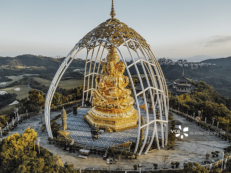 大华兴寺大佛图片素材