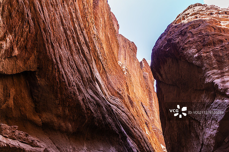 新疆温宿大峡谷风光图片素材