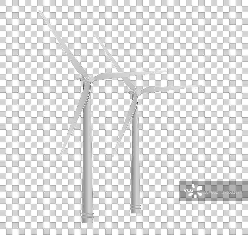 风车风能机图片素材