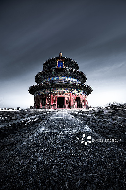 祈年殿图片素材