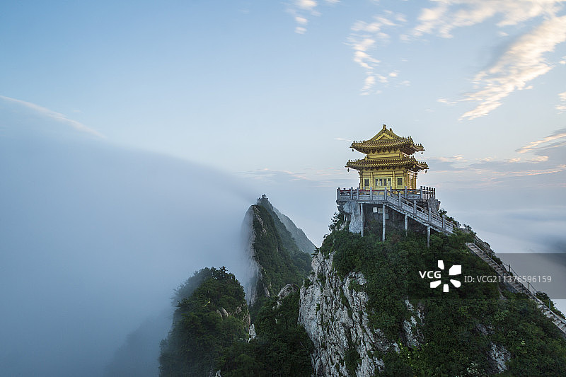 云雾老君山——河南省   洛阳市   栾川县    老君山图片素材