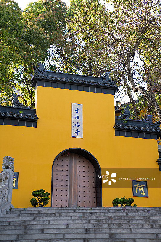 古鸡鸣寺图片素材