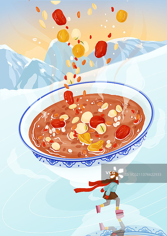 腊八节图片素材