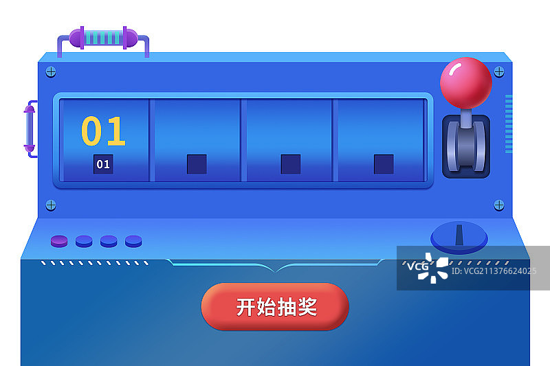 抽奖机器模版设计图片素材