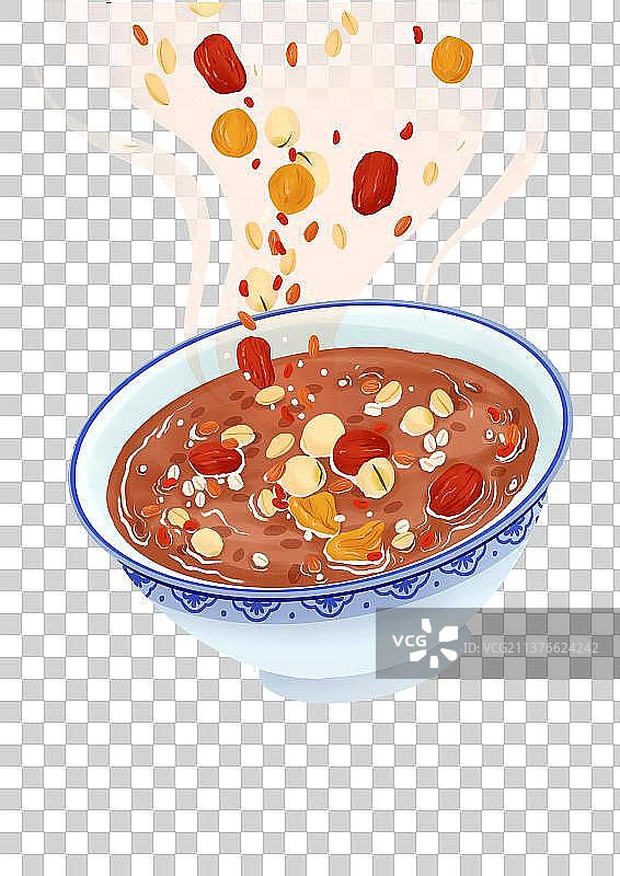 红枣莲子八宝粥图片素材