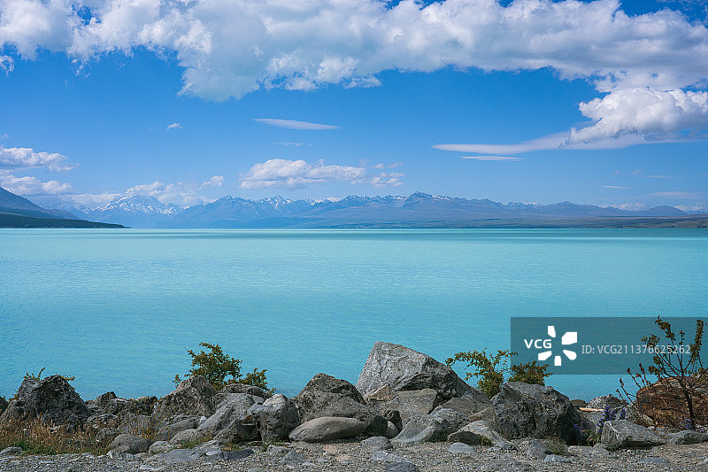 普卡基湖图片素材