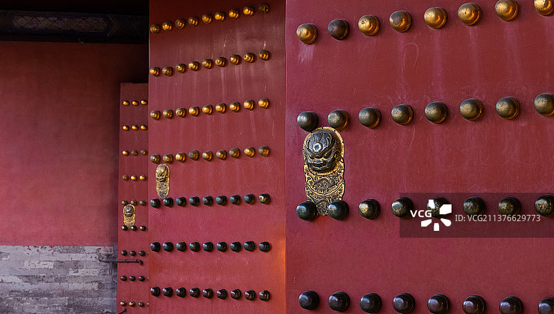 故宫博物院的大门图片素材