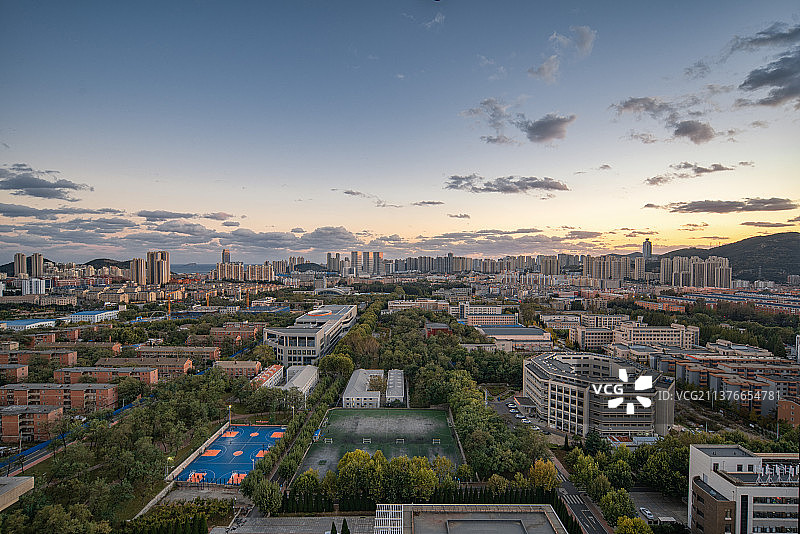 大连理工大学校园风光图片素材