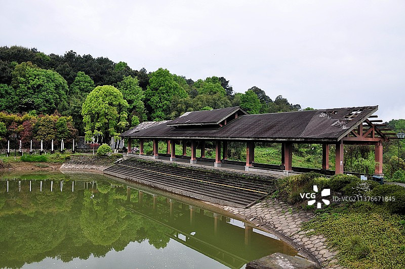 重庆铁山坪觅香湖图片素材