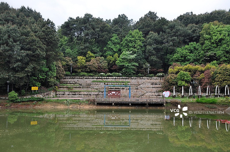 重庆铁山坪觅香湖图片素材