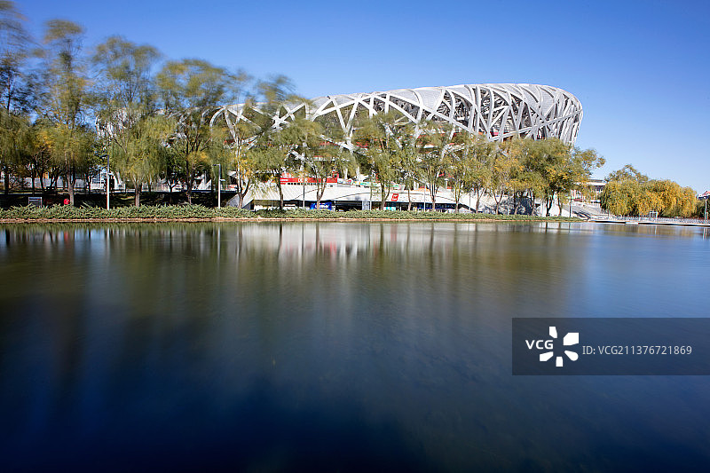 北京奥林匹克国家体育场图片素材