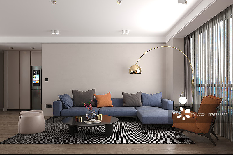 客厅，样板间，北欧风格，起居室，现代风格图片素材