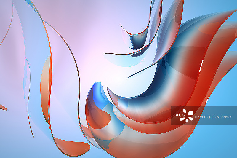 玻璃，渐变，炫彩，镭射，抽象图片素材