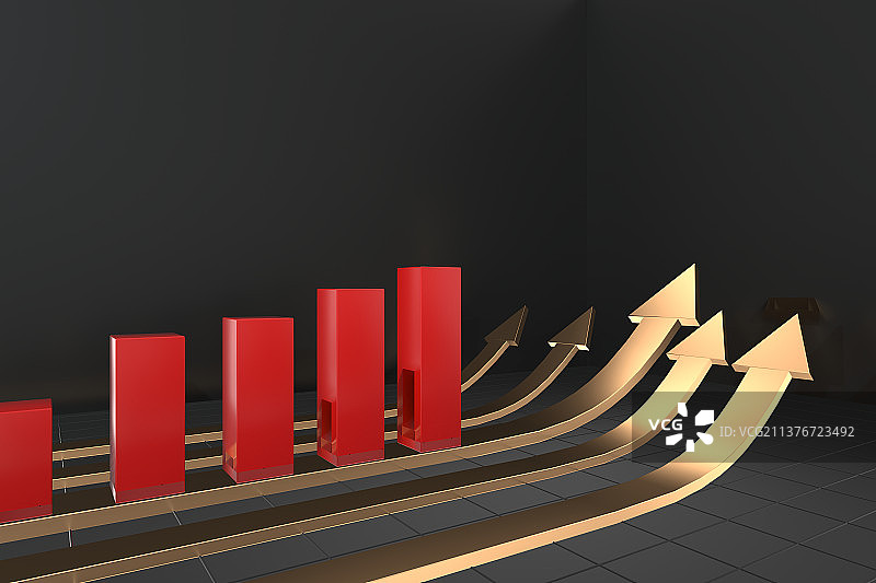 金融，数据，财务，投资，图表，商业，箭头图片素材